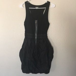 Charlotte Russe black pleather dress